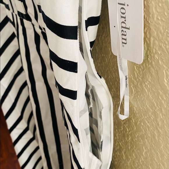 Julia Jordan Women's Shirt Dress Striped with Collar and Pockets size 8 - Picture 13 of 14